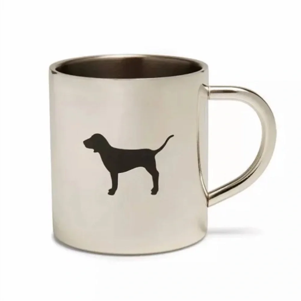 Victoria’s Secret PINK Metallic Silver coffee mug